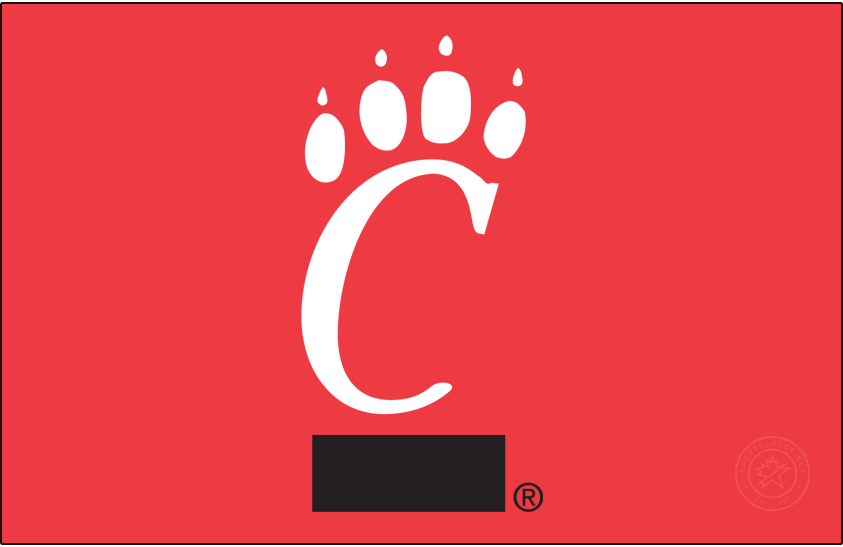 Cincinnati Bearcats 1990-2005 Primary Dark Logo v2 iron on transfers for clothing